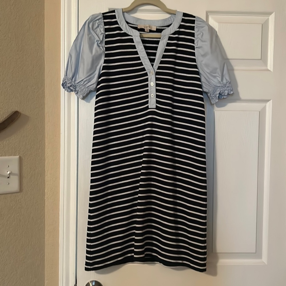 Loft striped dress